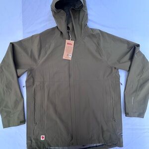 FJALLRAVEN HC HYDRATIC TRAIL JACKET MENS XL LAUREL GREEN